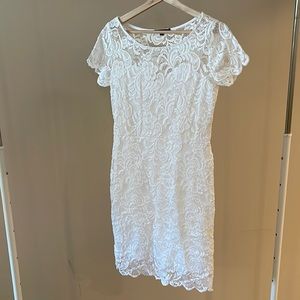NWOT White Lace Dress